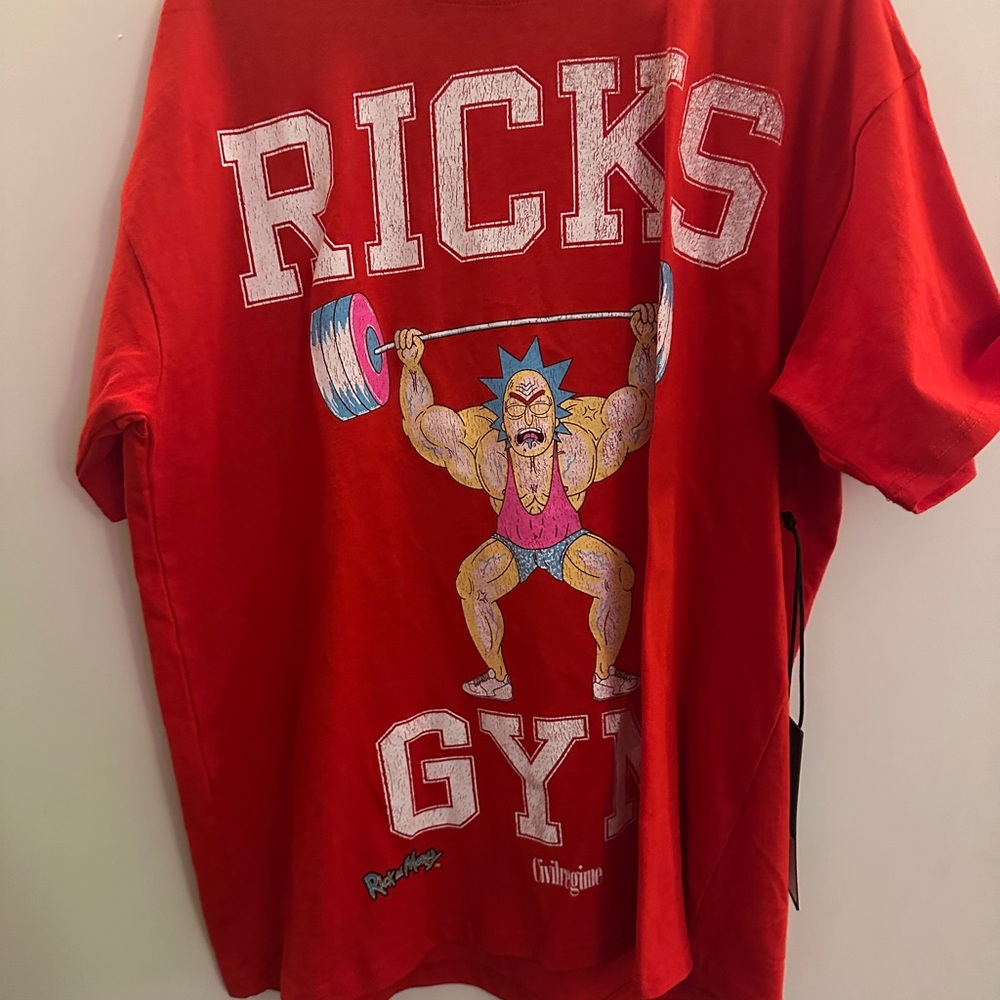 Rick's Gym Red civil regime NWT